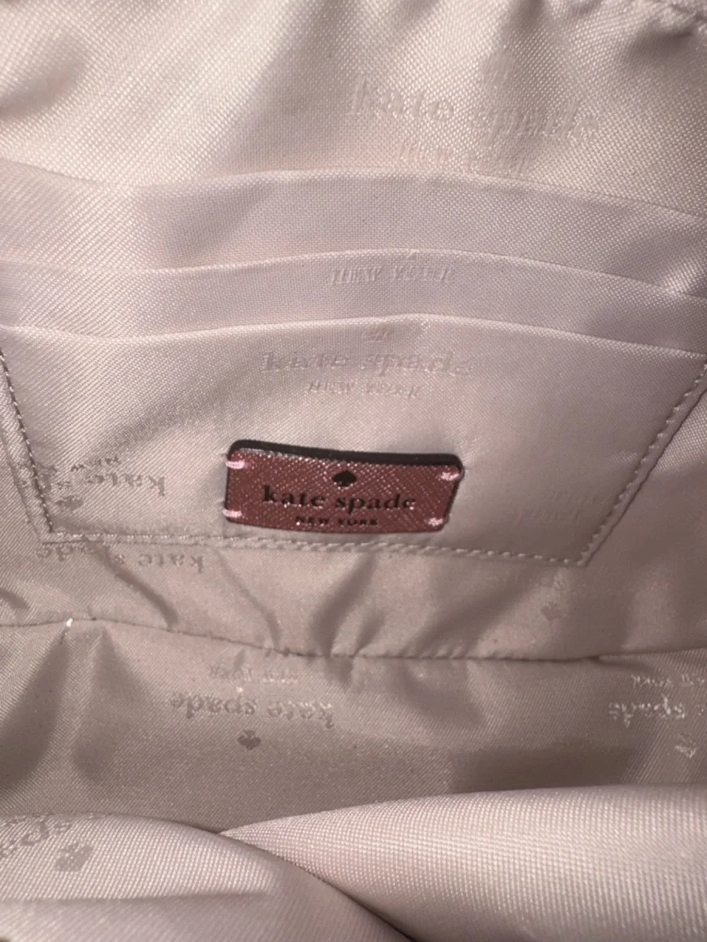 Kate Spade Glitter Crossbody Pink Metallic Sparkle Mini Bag NWT